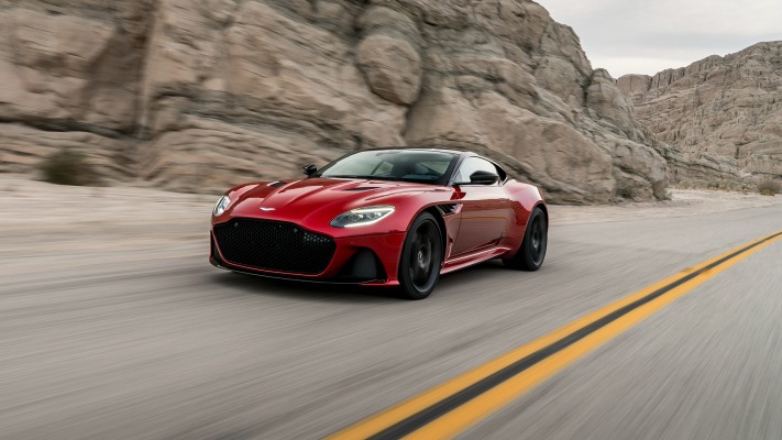 Aston Martin DBS Superleggera 2019. Desktop wallpaper