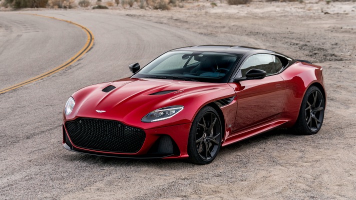 Aston Martin DBS Superleggera 2019. Desktop wallpaper