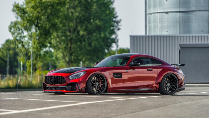 Mercedes-AMG GT S Prior Design 2018. Desktop wallpaper