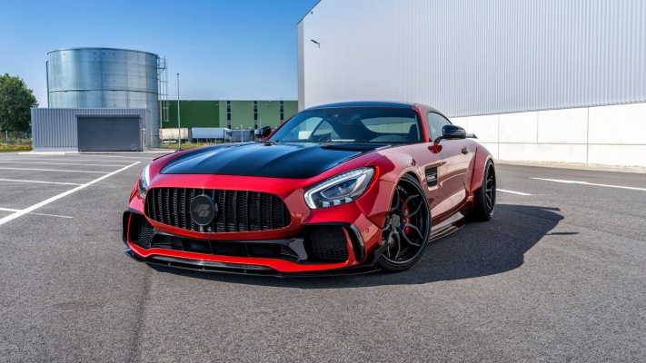 Mercedes-AMG GT S Prior Design 2018. Desktop wallpaper