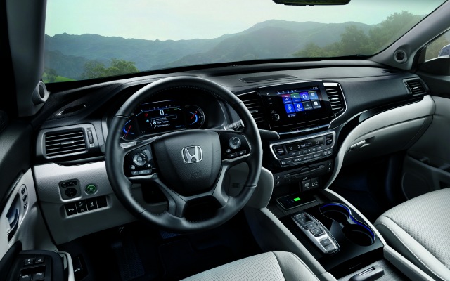 Honda Pilot 2019. Desktop wallpaper