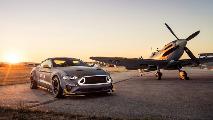 Ford Mustang GT Eagle Squadron 2018. Desktop wallpaper