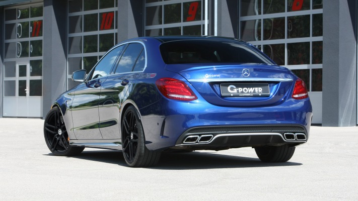 Mercedes-AMG C 63 S G-Power 2018. Desktop wallpaper