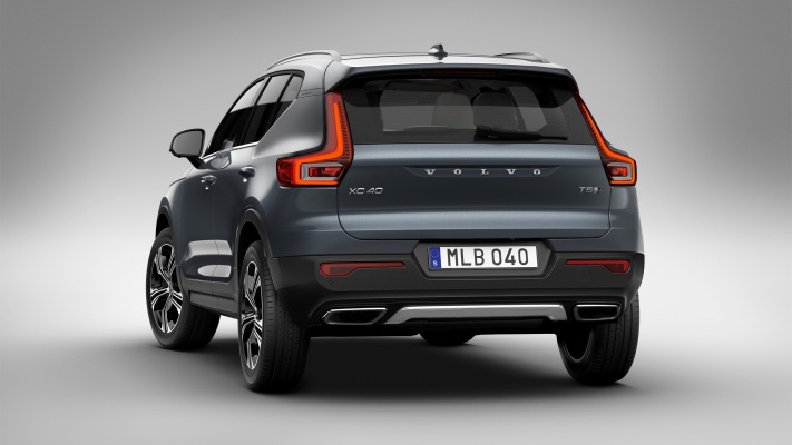 Volvo XC40 2018. Desktop wallpaper