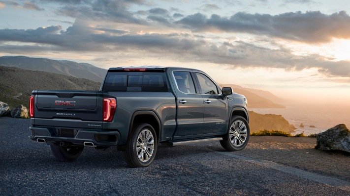 GMC Sierra Denali 2019. Desktop wallpaper