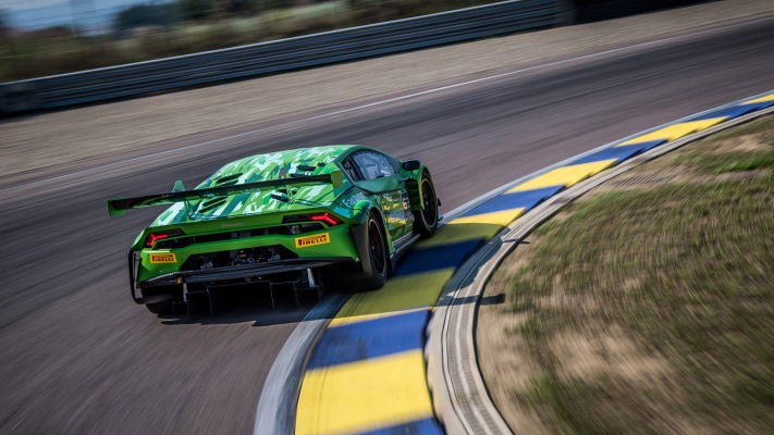 Lamborghini Huracán GT3 EVO 2019. Desktop wallpaper