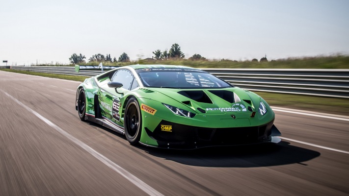 Lamborghini Huracán GT3 EVO 2019. Desktop wallpaper