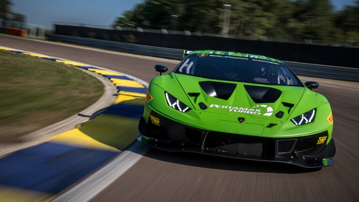 Lamborghini Huracán GT3 EVO 2019. Desktop wallpaper