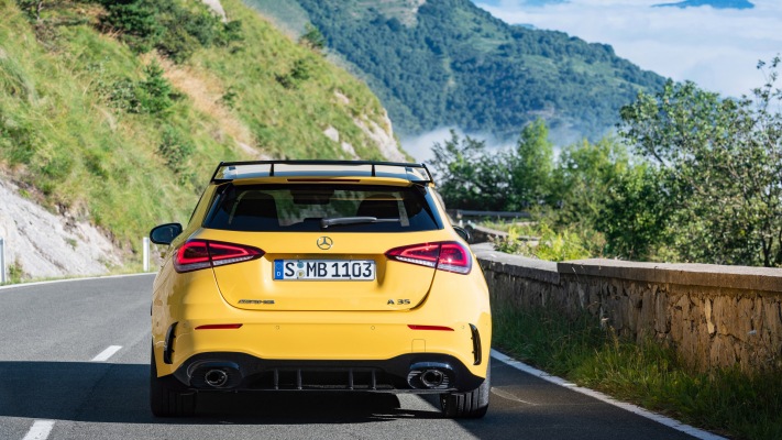 Mercedes-AMG A 35 2019. Desktop wallpaper