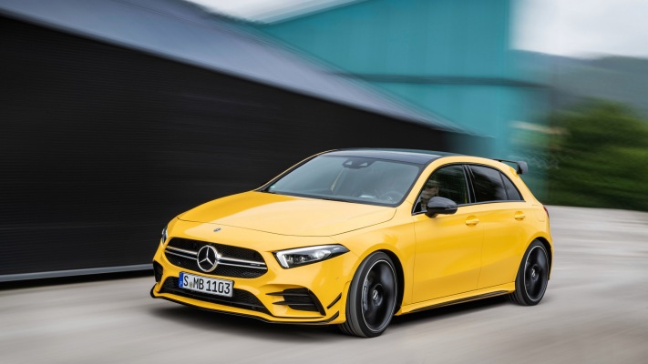 Mercedes-AMG A 35 2019. Desktop wallpaper