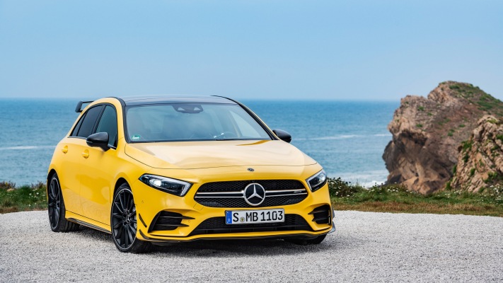 Mercedes-AMG A 35 2019. Desktop wallpaper