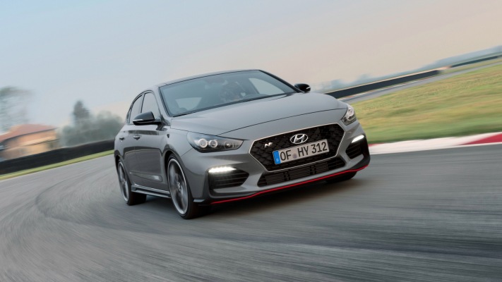 Hyundai i30 N Fastback 2019. Desktop wallpaper