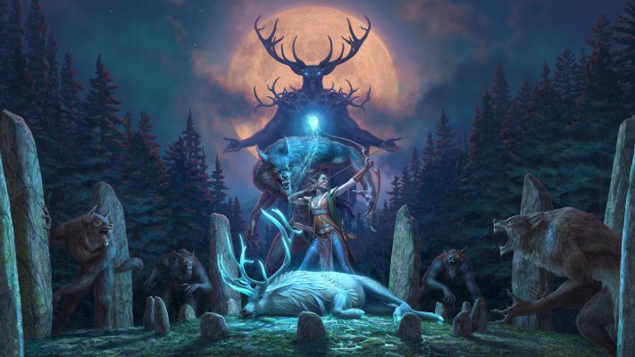 Elder Scrolls Online: Wolfhunter, The. Desktop wallpaper