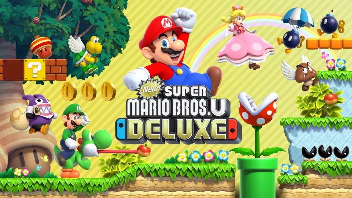 Super Mario Bros. U Deluxe. Desktop wallpaper