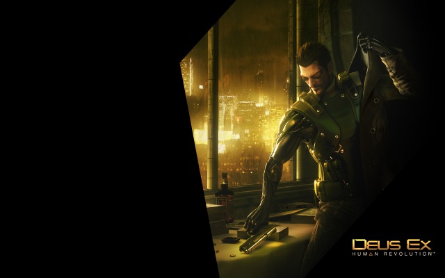 Deus Ex: Human Revolution. Desktop wallpaper