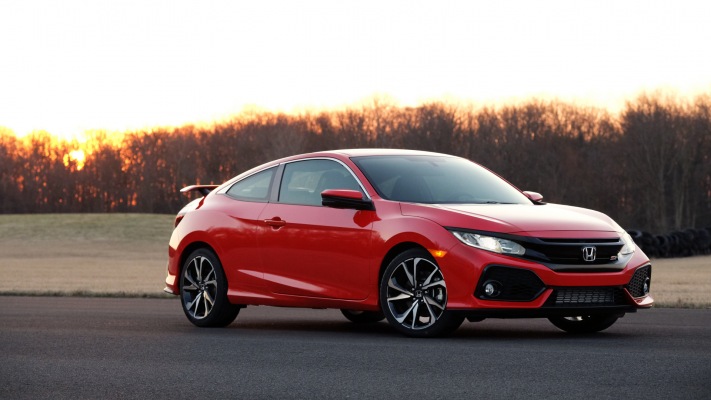 Honda Civic Si Coupe 2019. Desktop wallpaper