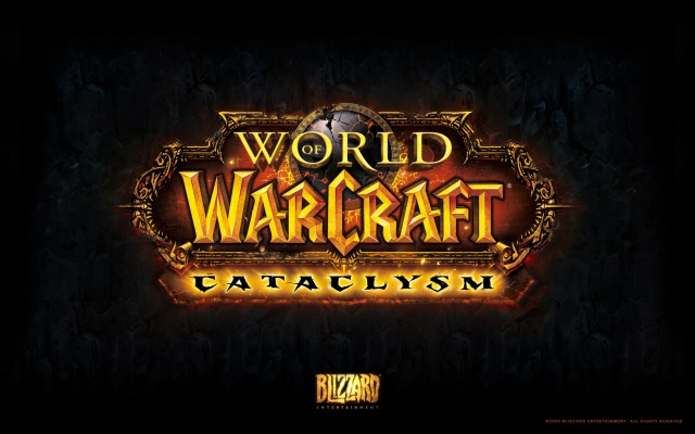 World of Warcraft: Cataclysm. Desktop wallpaper