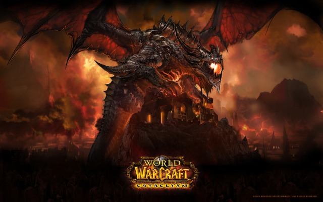 World of Warcraft: Cataclysm. Desktop wallpaper