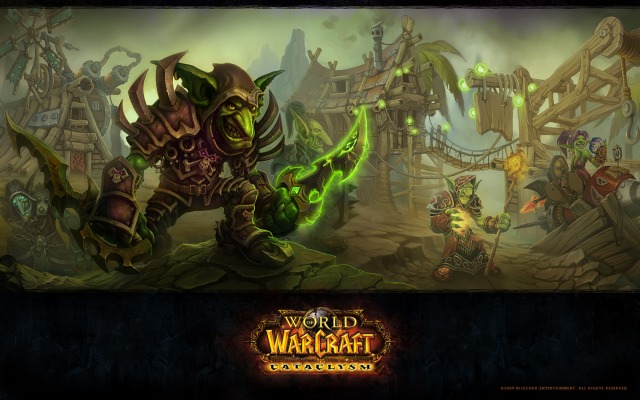 World of Warcraft: Cataclysm. Desktop wallpaper