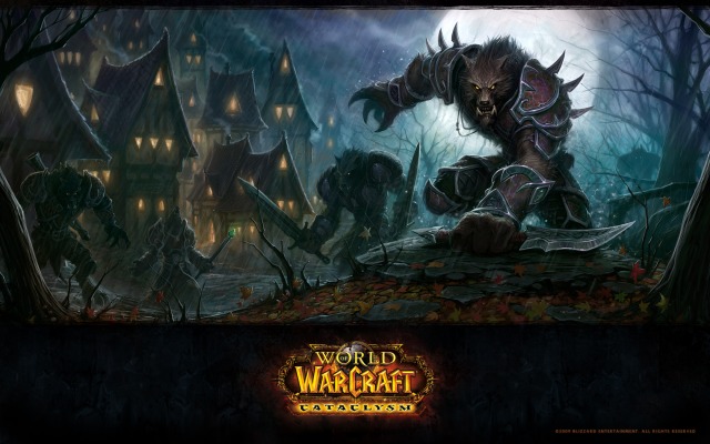 World of Warcraft: Cataclysm. Desktop wallpaper