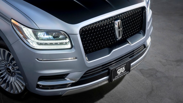 Lincoln Navigator Black Label 2018. Desktop wallpaper