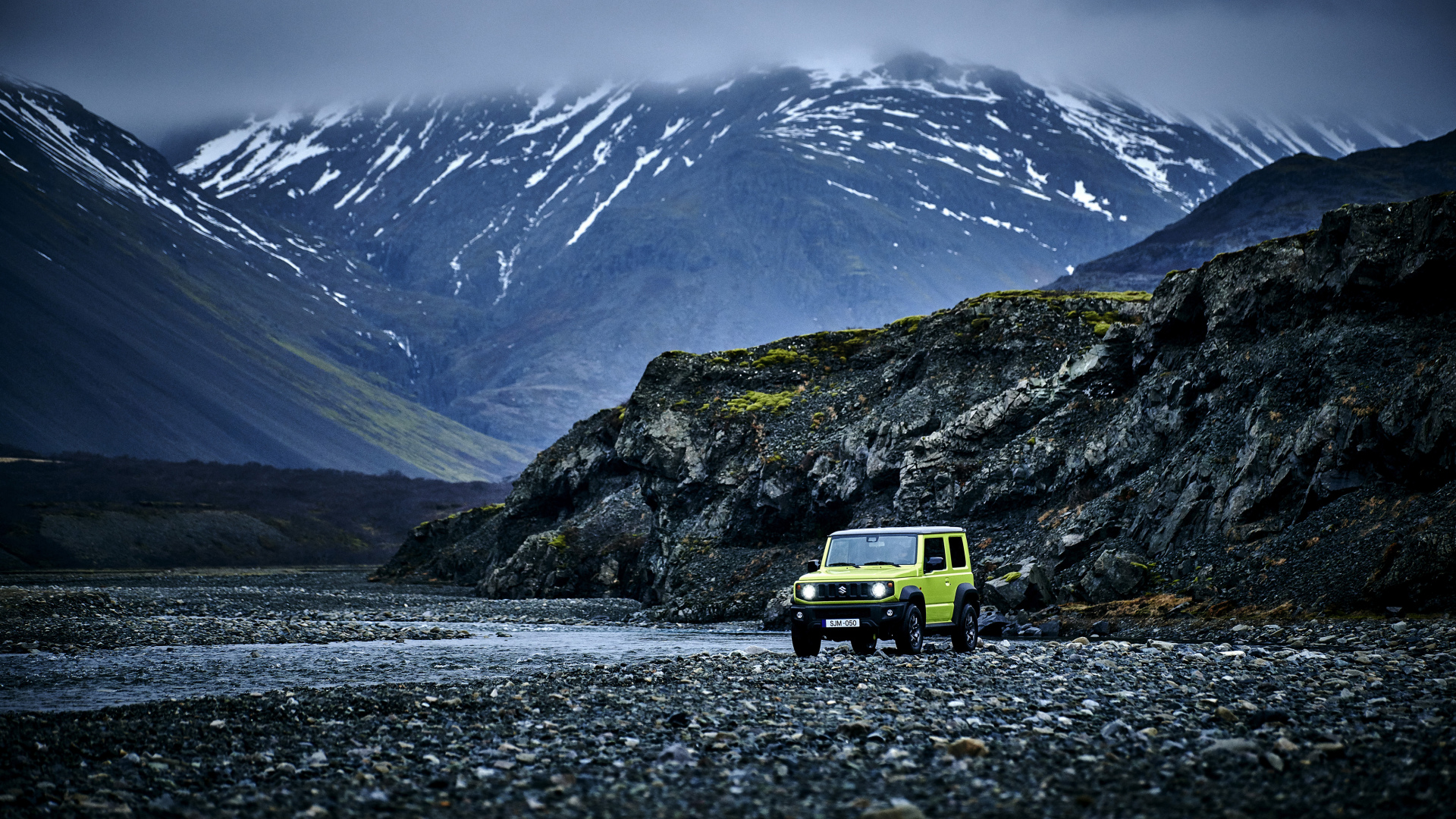 Suzuki Jimny 2018. Desktop wallpaper. 1920x1080