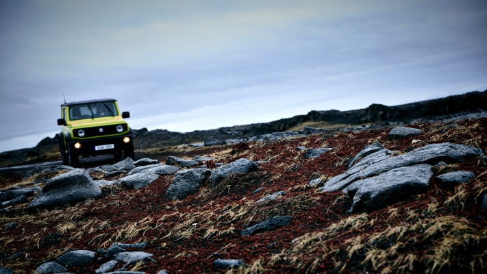 Suzuki Jimny 2018. Desktop wallpaper