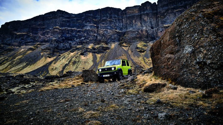 Suzuki Jimny 2018. Desktop wallpaper