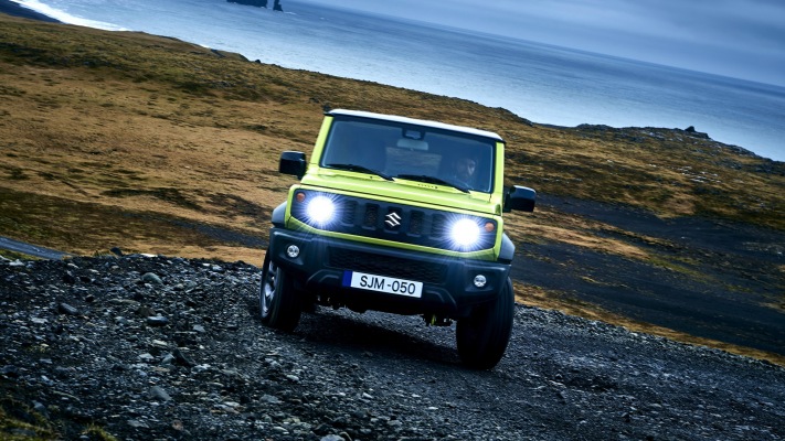 Suzuki Jimny 2018. Desktop wallpaper