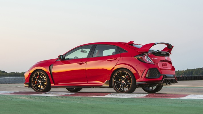 Honda Civic Type R 2019. Desktop wallpaper