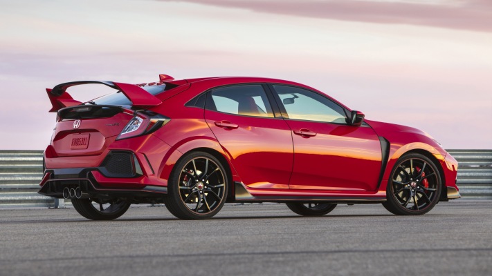 Honda Civic Type R 2019. Desktop wallpaper