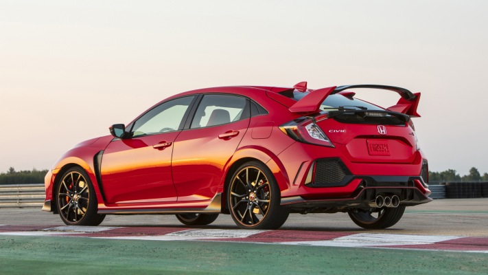 Honda Civic Type R 2019. Desktop wallpaper