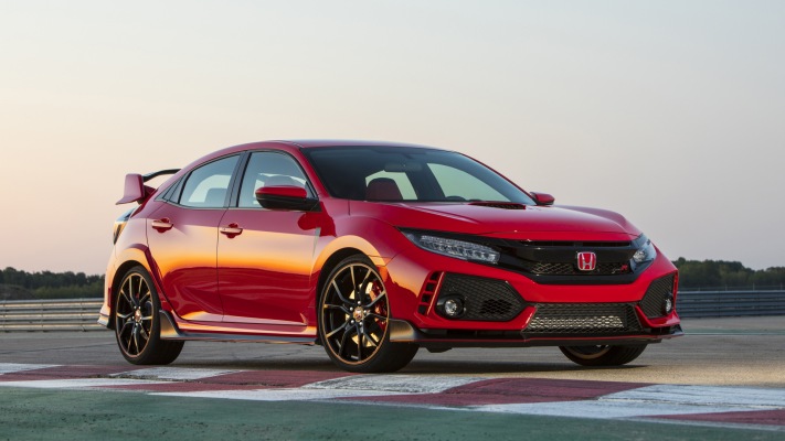 Honda Civic Type R 2019. Desktop wallpaper