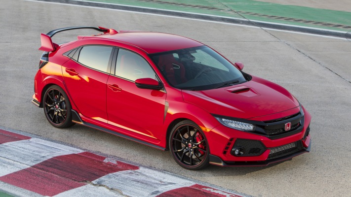 Honda Civic Type R 2019. Desktop wallpaper