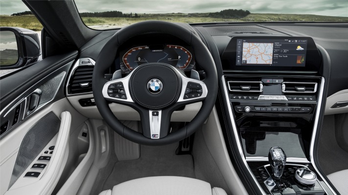 BMW 8 Series Convertible 2019. Desktop wallpaper