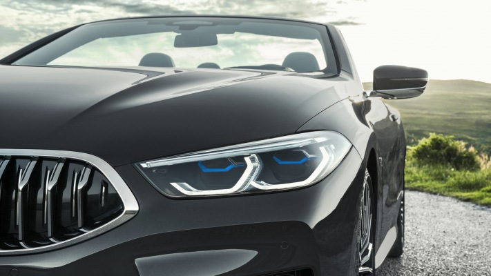 BMW 8 Series Convertible 2019. Desktop wallpaper
