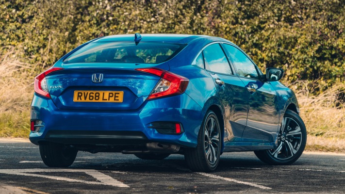 Honda Civic Sedan UK Version 2019. Desktop wallpaper