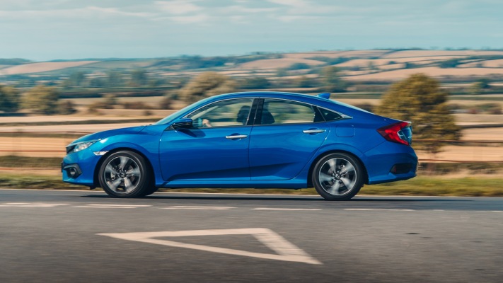 Honda Civic Sedan UK Version 2019. Desktop wallpaper