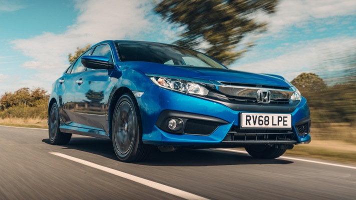 Honda Civic Sedan UK Version 2019. Desktop wallpaper