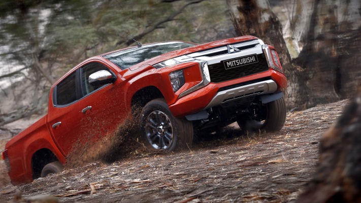 Mitsubishi L200 UK version 2019. Desktop wallpaper