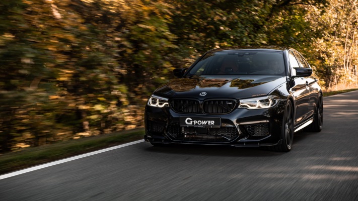 BMW M5 G-Power F90 2018. Desktop wallpaper