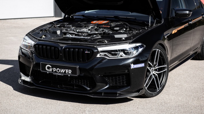 BMW M5 G-Power F90 2018. Desktop wallpaper