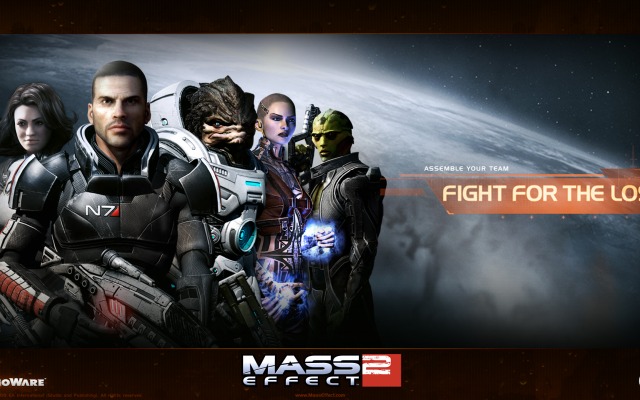 Mass Effect 2. Desktop wallpaper