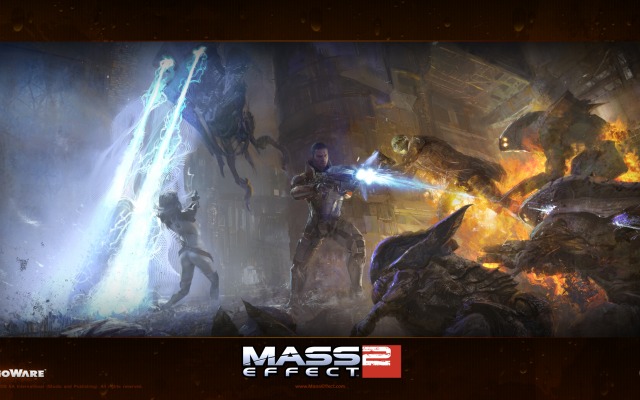 Mass Effect 2. Desktop wallpaper