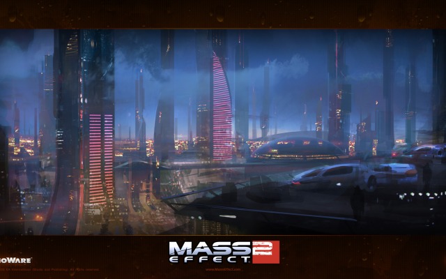 Mass Effect 2. Desktop wallpaper