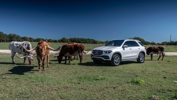 Mercedes-Benz GLE-Class 2019. Desktop wallpaper