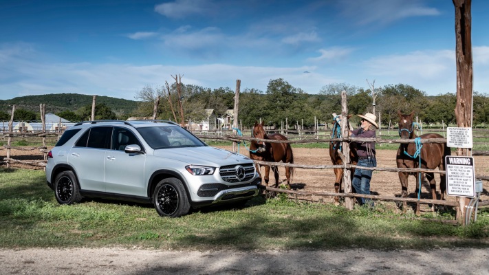 Mercedes-Benz GLE-Class 2019. Desktop wallpaper