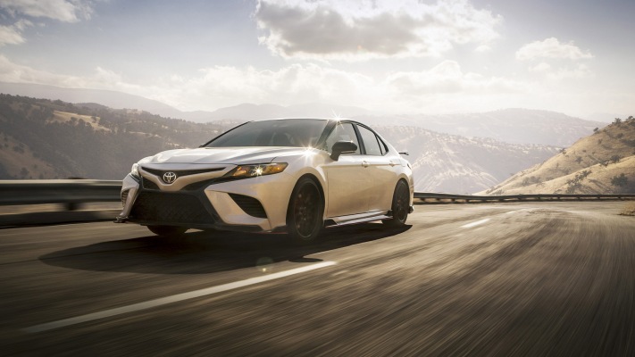 Toyota Camry TRD 2020. Desktop wallpaper