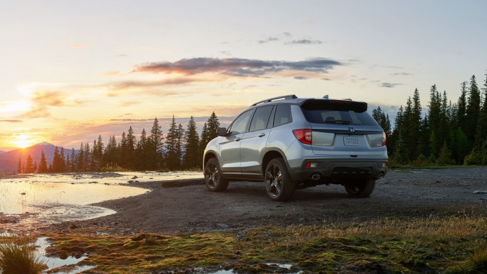 Honda Passport SUV 2019. Desktop wallpaper