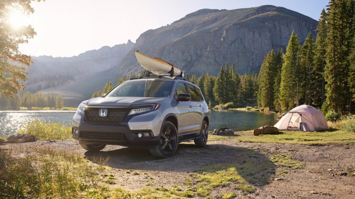 Honda Passport SUV 2019. Desktop wallpaper